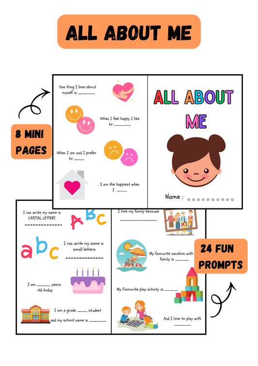 All About Me: Memory Booklet