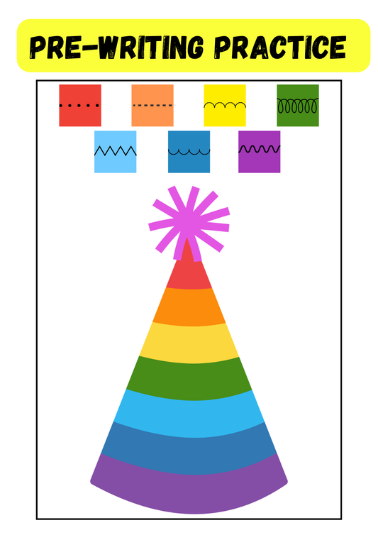 Decorate a Party Hat| Pattern Recognition