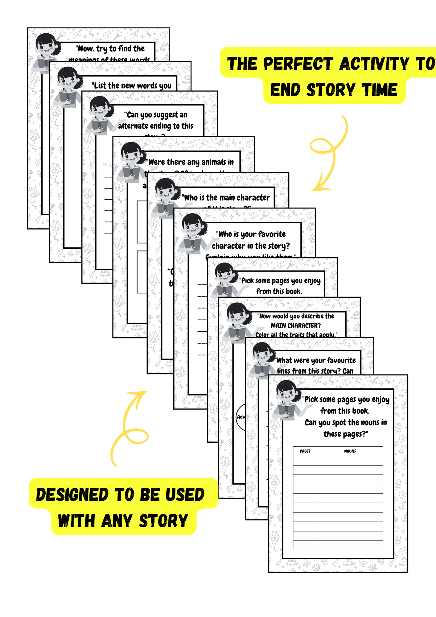 Story Analysis Workbook| Grammar & Comprehension Activities